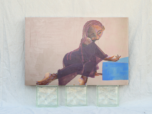 'Willingness in silk organza' Original Painting