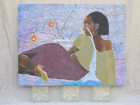 'blue musings' Original Painting