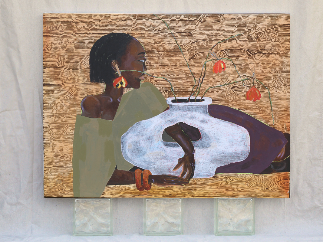 'orange musings' Original Painting