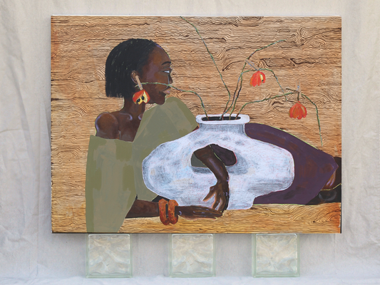 'orange musings' Original Painting