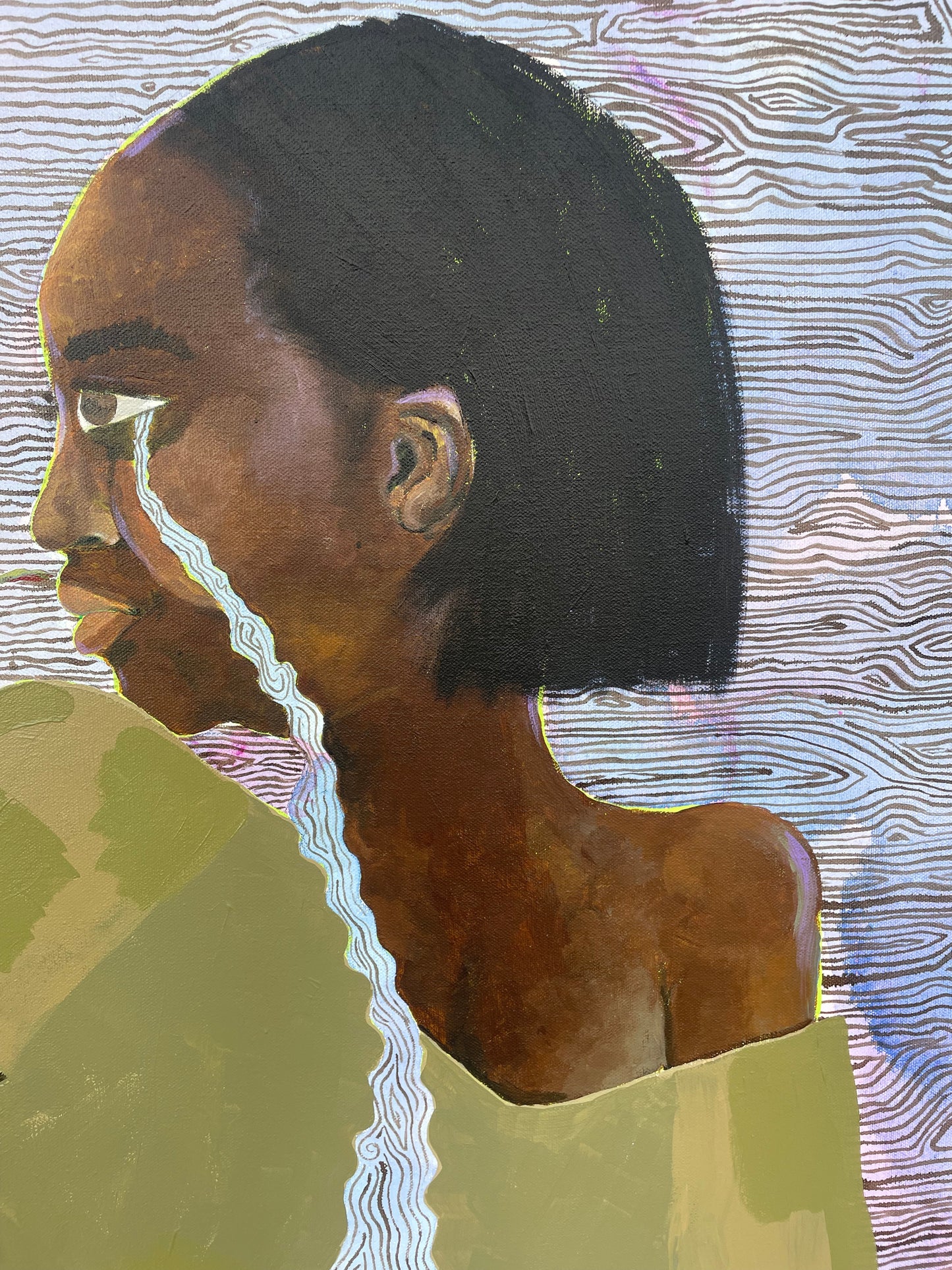 'blue musings' Original Painting