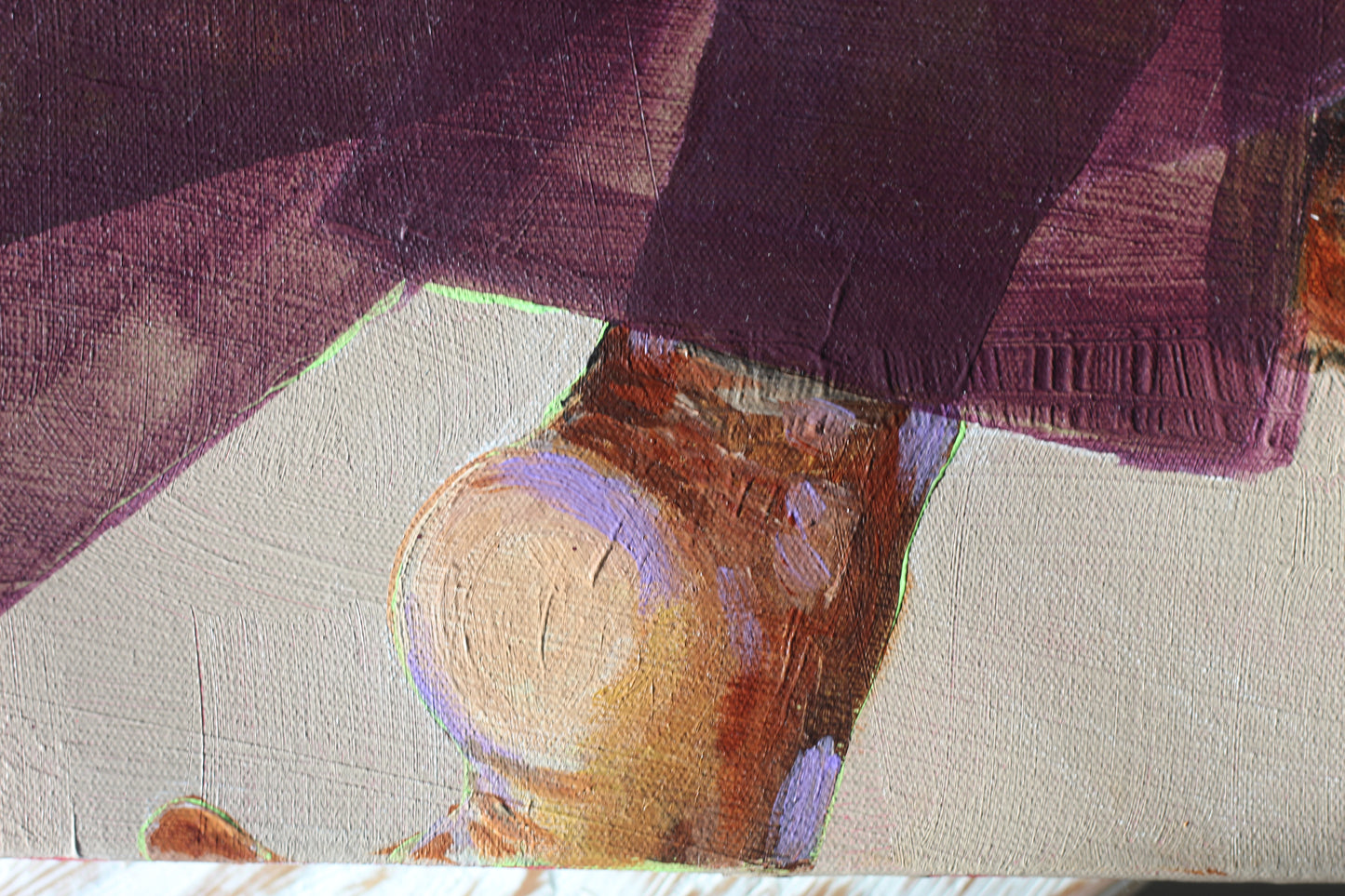 'Willingness in silk organza' Original Painting