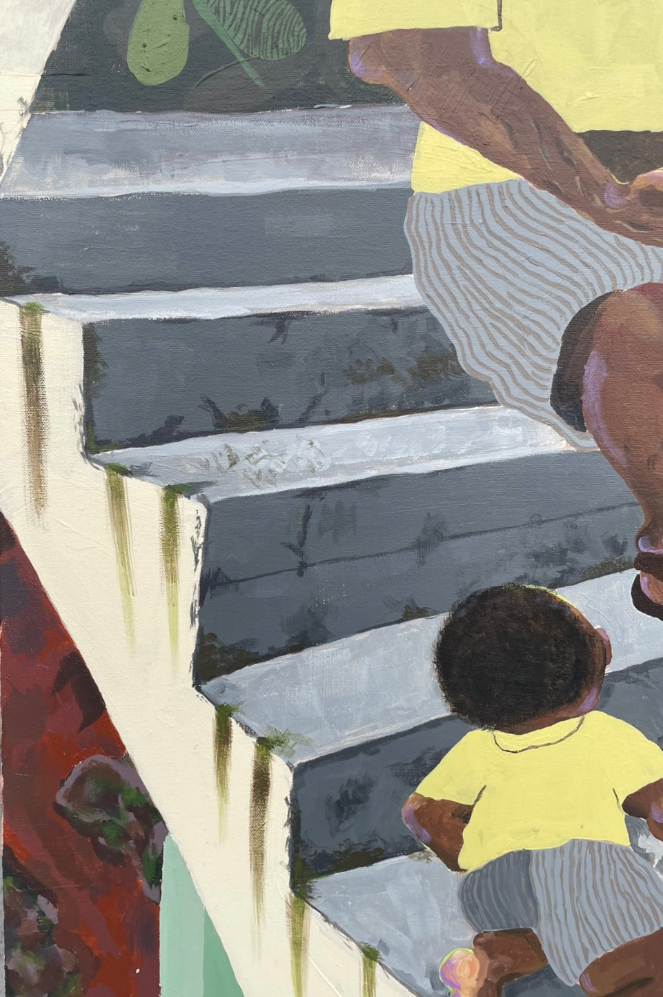 'I've never seen a baby photo of my grandpa' Original Painting