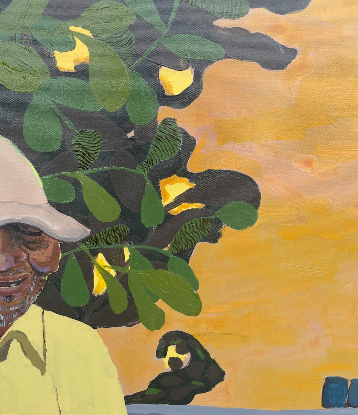 'I've never seen a baby photo of my grandpa' Original Painting