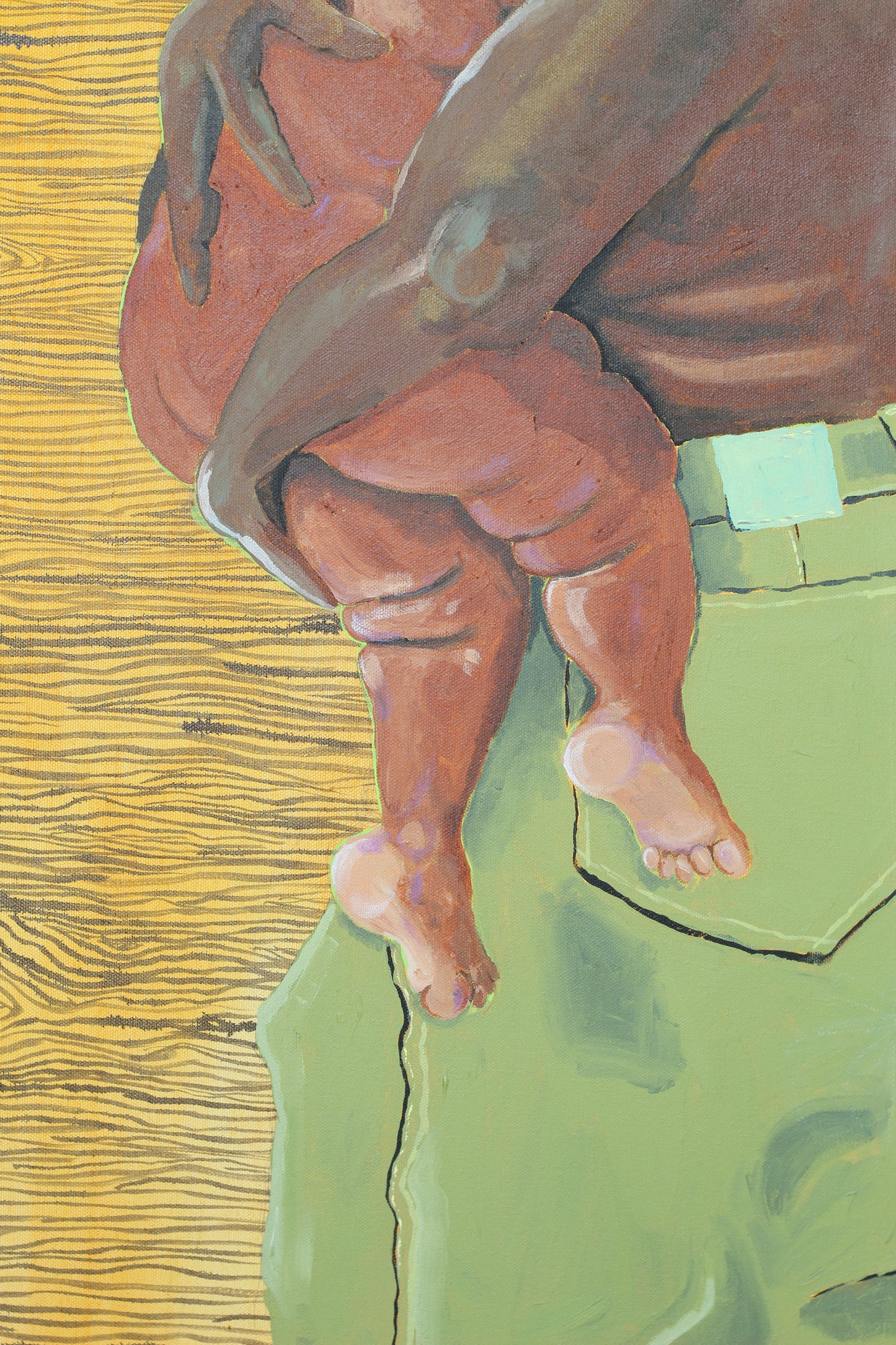 'An immediate shedding' Original Painting
